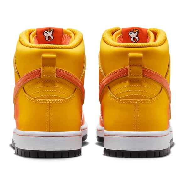Nike SB Dunk High PRM Halloween (2023) Sweet Tooth Candy Corn - FN5107 700 - Picture 5 of 11